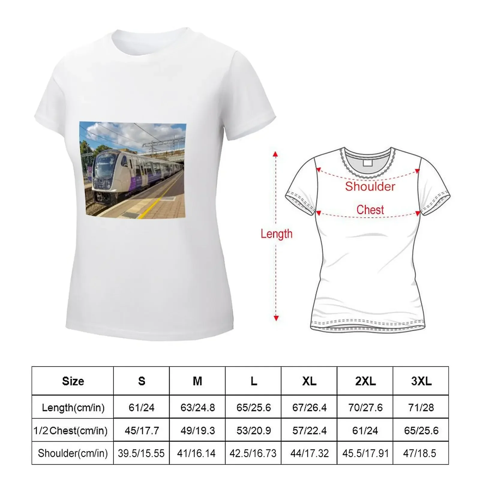 Bombardier Class 345 Aventra Multi-Unit Train at Ealing Broadway Station T-shirt