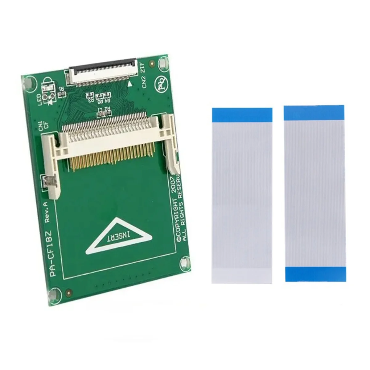 CF Compact Flash Card to 1.8 Inch ZIF/CE Adapter for 1.8 Inch Hard Disk Notebook Game Consoles Device Accessorie