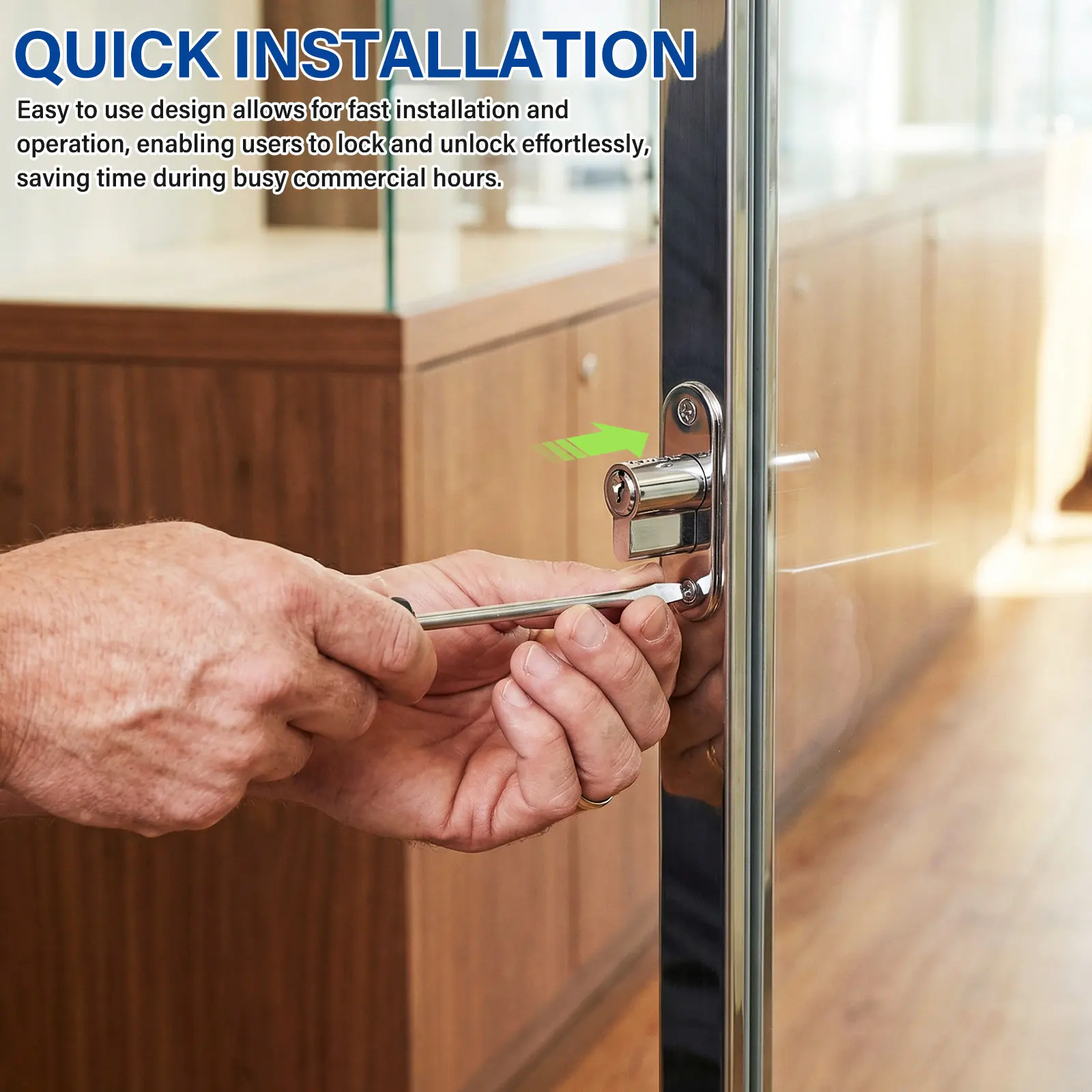 

Freezer Door Lock Key Heavy Duty Refrigerator Lock Cylinder With 2 Keys Freezer Cabinet Hardware For Fridge Glass Doors Stores