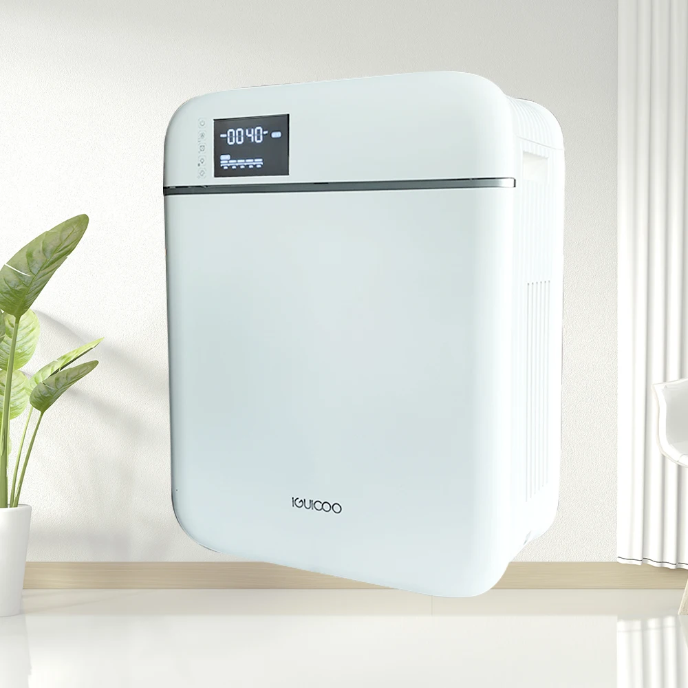 Low Noise Ductless Wall-mounted Unidirectional Ventilator with LCD Controller for Office Bedroom