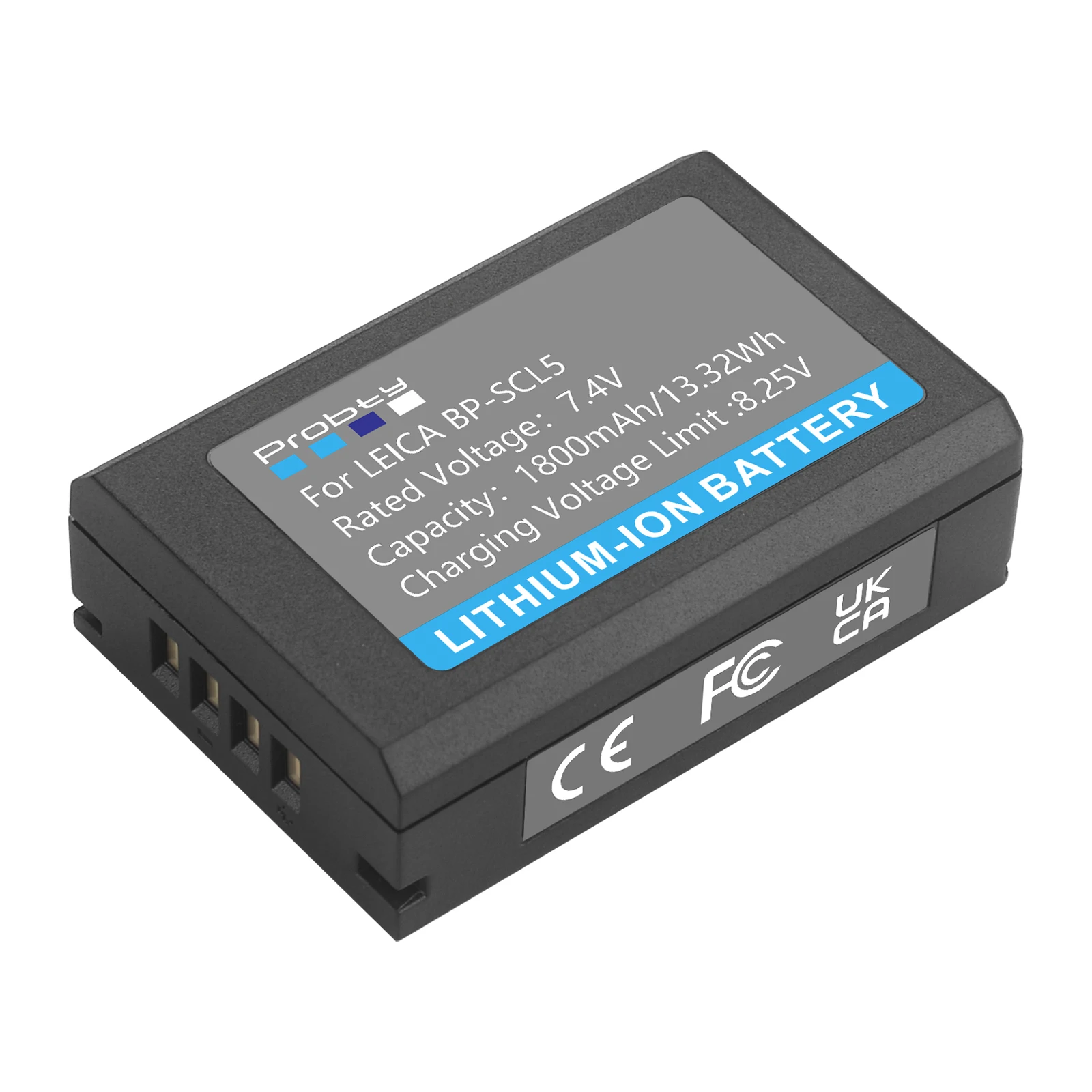 1800mAh BP-SCL5 バッテリー + LED デュアルスロット充電器ライカ M10