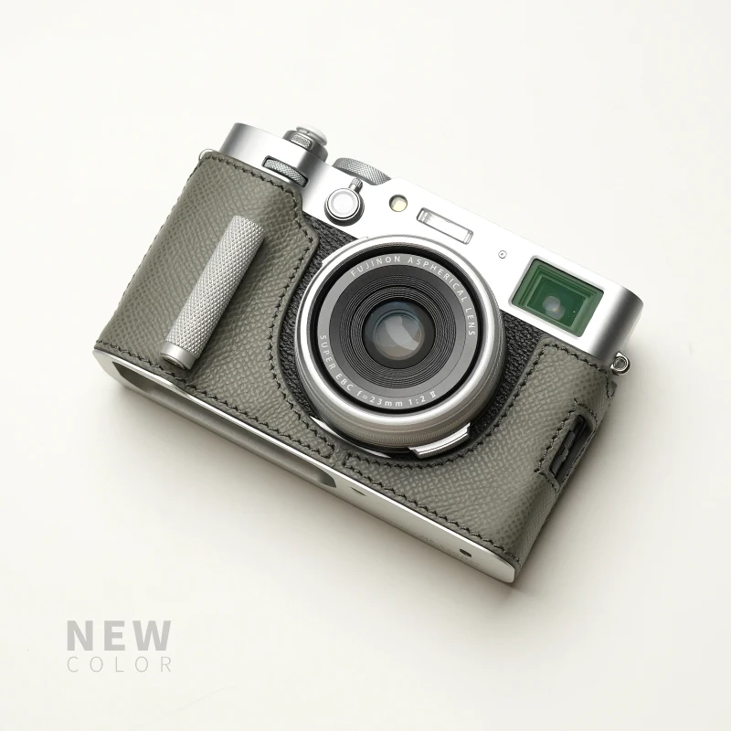 MRSTONE voor Fujifilm X100VI Camera Case Beschermhoes Camera Bodysuit X-100VI Camera Handgemaakte lederen x100viCamera tas