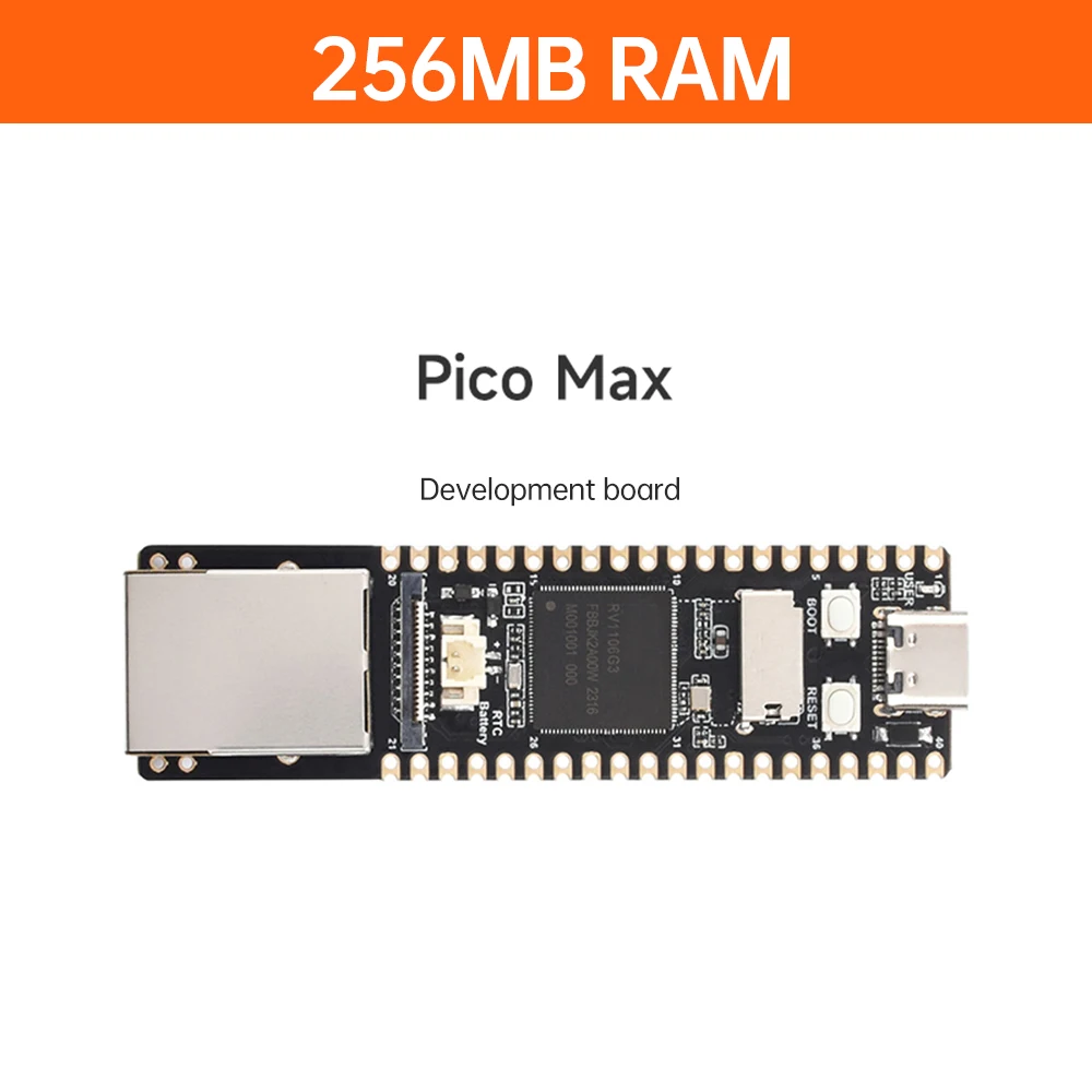 Luckfox Pico Pro/Max Linux RV1106 Scheda di sviluppo scheda AI ARM Cortex A7 Type-C RV1106G2 RV1106G3 128MB 256MB