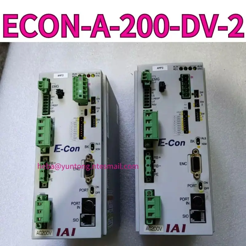 Used servo driver ECON-A-200-DV-2