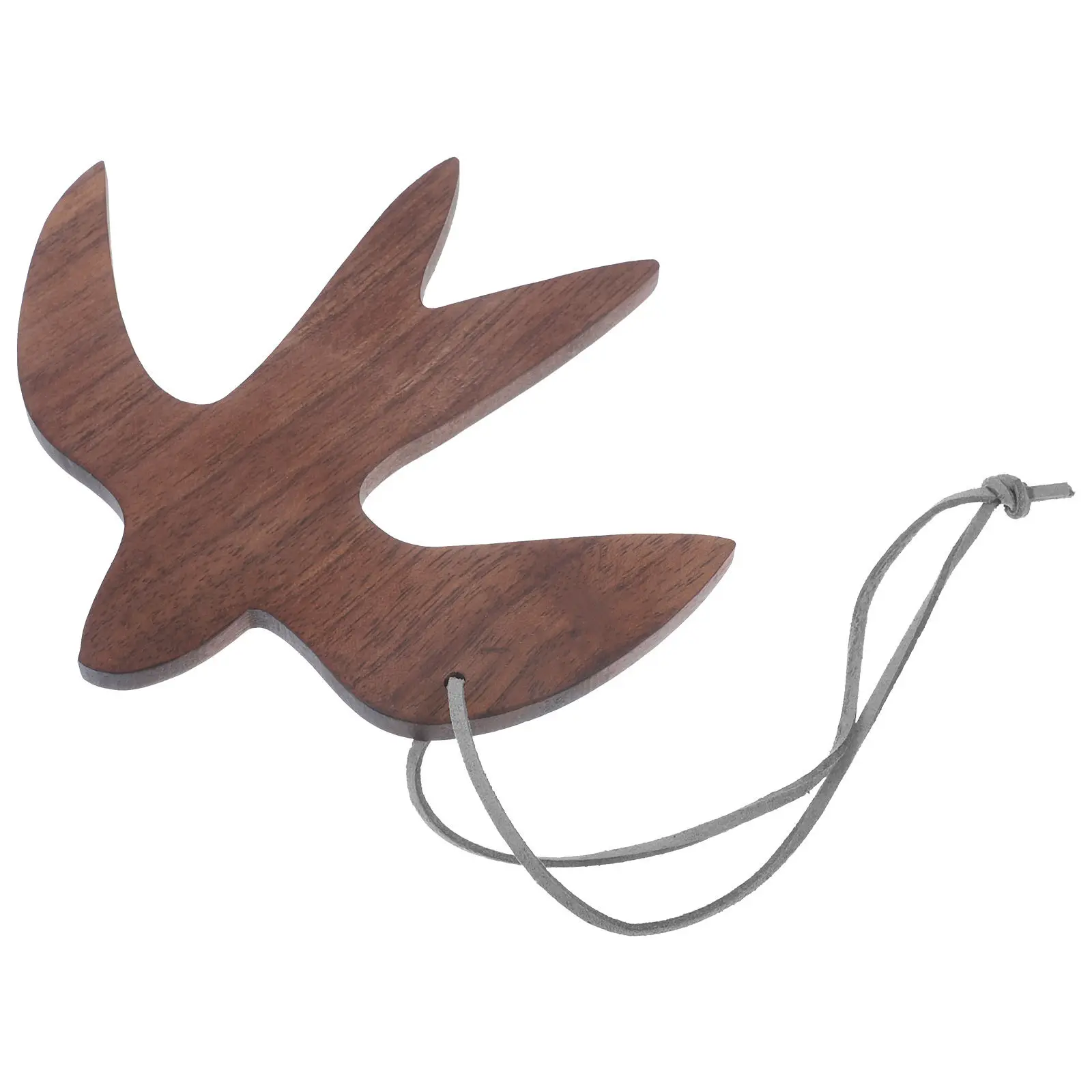Imitated Swallow Wooden Wall Hanging Decorative Bird Ornament Lightweight Rustic Home Decor Simulation Bird for Garden Patio