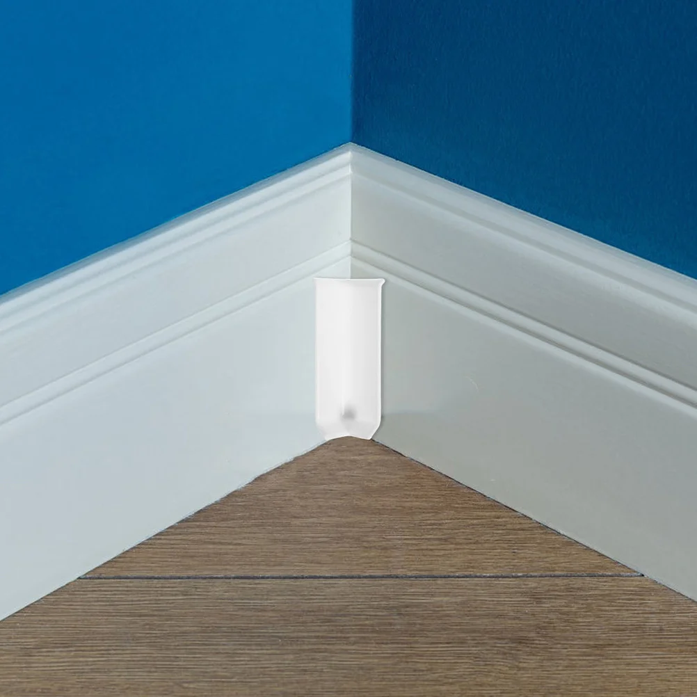 2 pçs placa de guarda canto fácil instalar protetores borda parede para sala estar quarto piso borda guarnição contador canto guardas