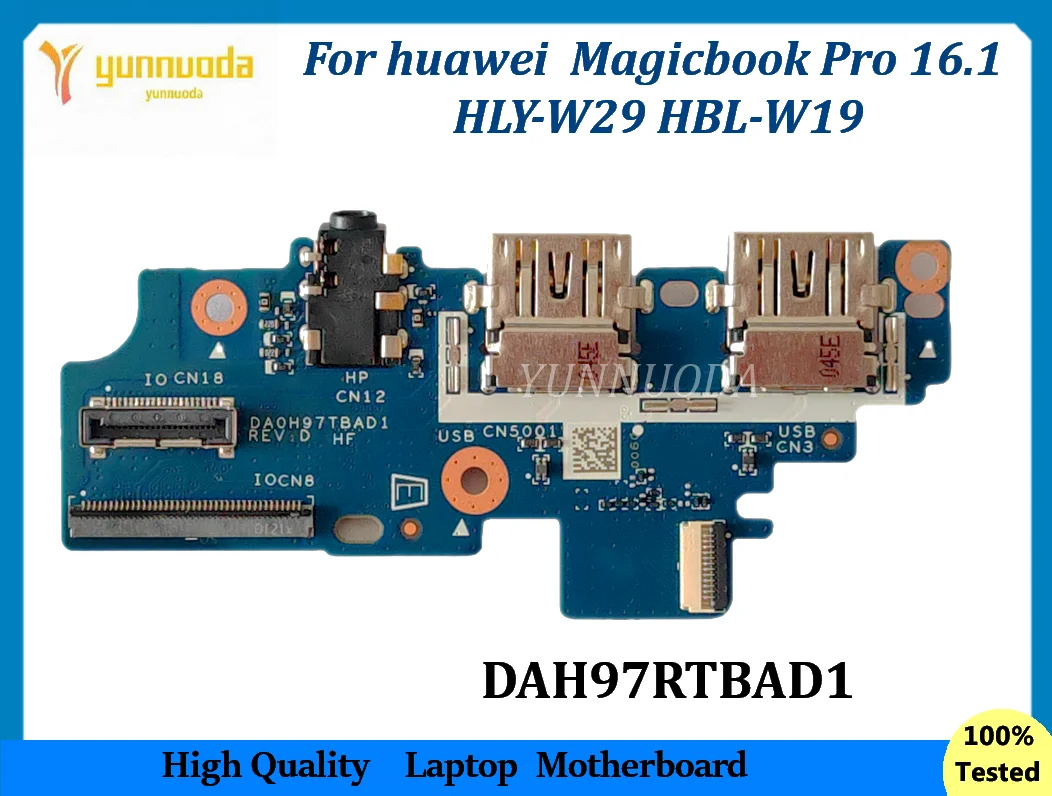 DAH97RTBAD1 For HUAWEI Magicbook 14 KPRC-W10L KPR-W19 W19L USB board Audio board tested good