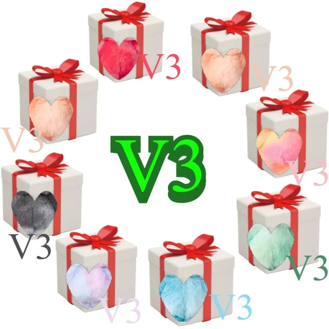 @Version 3.0 Model Blind Box V3 Series Teddy Vinyl Basic Toy Anime Character Mystery Surprise Box Keychain Gift Available Plush@