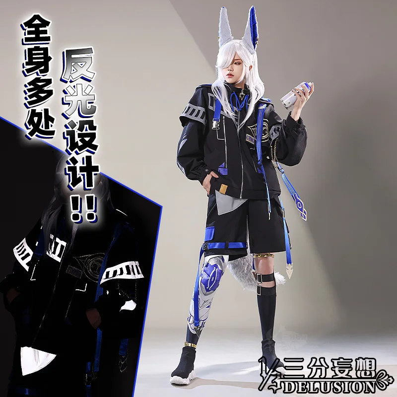 Xiao Daily Fashion Uniforms Game Genshin Impact Cosplay Costume Anime Men Windbreaker Role-playing Clothing 2023 S-XL