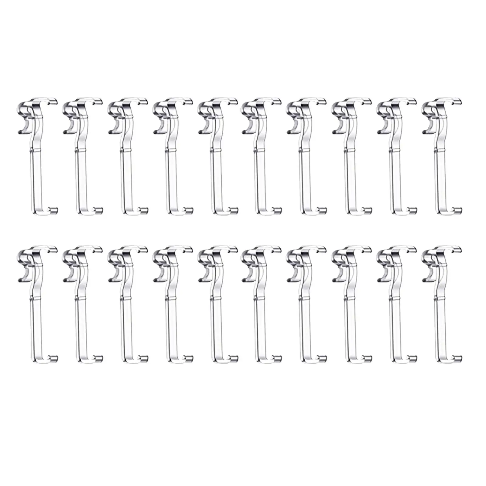 20 Clips Valance Clips for Window Blinds Parts Replacements Hidden for Vertical Window Blinds office and home Use