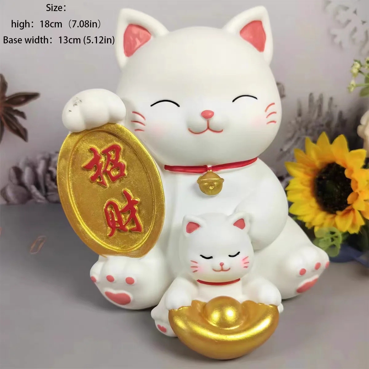 Creative Maneki Neko piggy bank coin storage bank opening decoration birthday and festival gift piggy bank