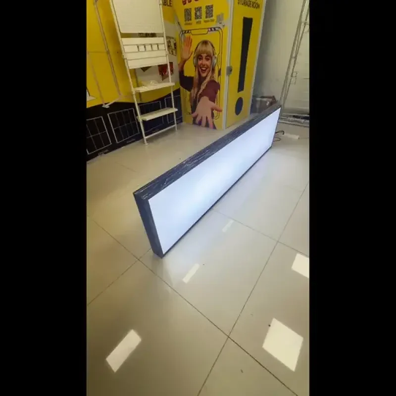 Aluminum Frame, Acrylic, Advertising Tl Customized Size Cost-Effective Backlit Acrylic DisplayCustom Weatherproof Outdoor LED Di