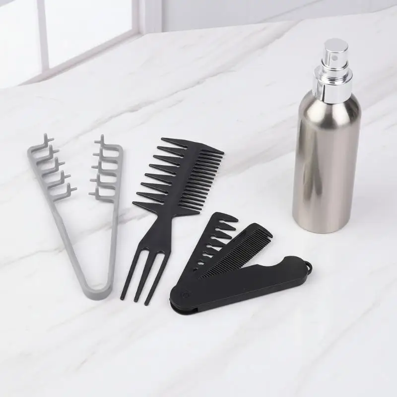 3PCS Hair Styling Comb Set Wide Tooth Texture Combs for Unisex Grooming Anti Snag Easy Use