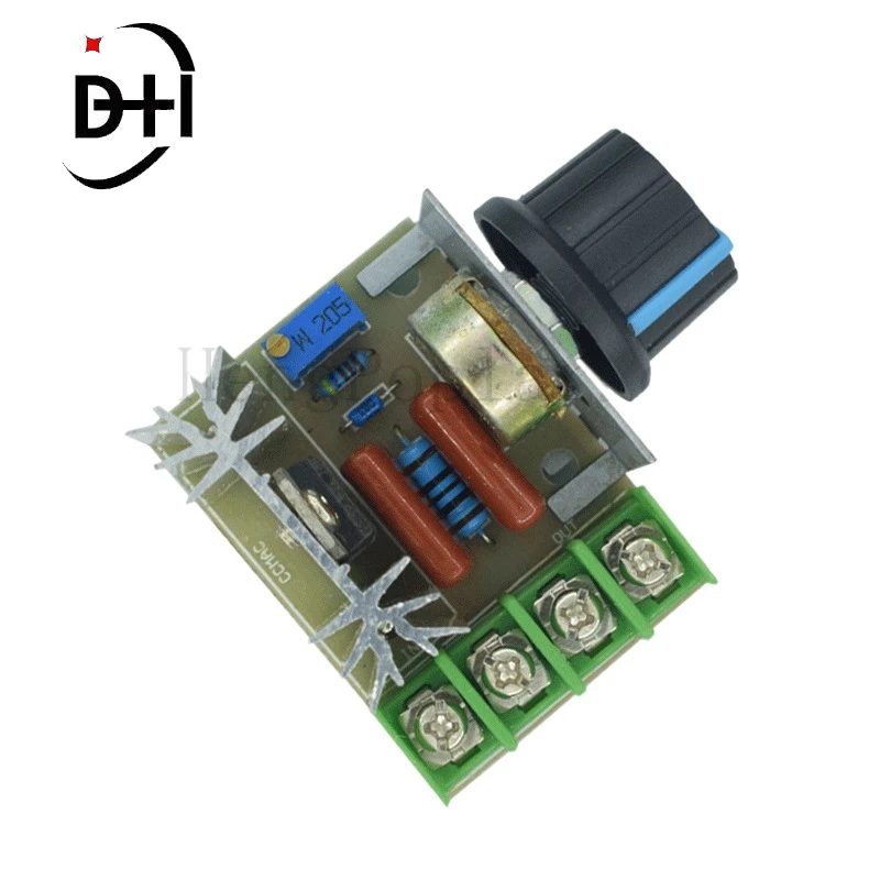 AC 220V 2000W SCR Voltage Regulator Dimming Dimmers Motor Speed Controller Thermostat Electronic Voltage Regulator Module