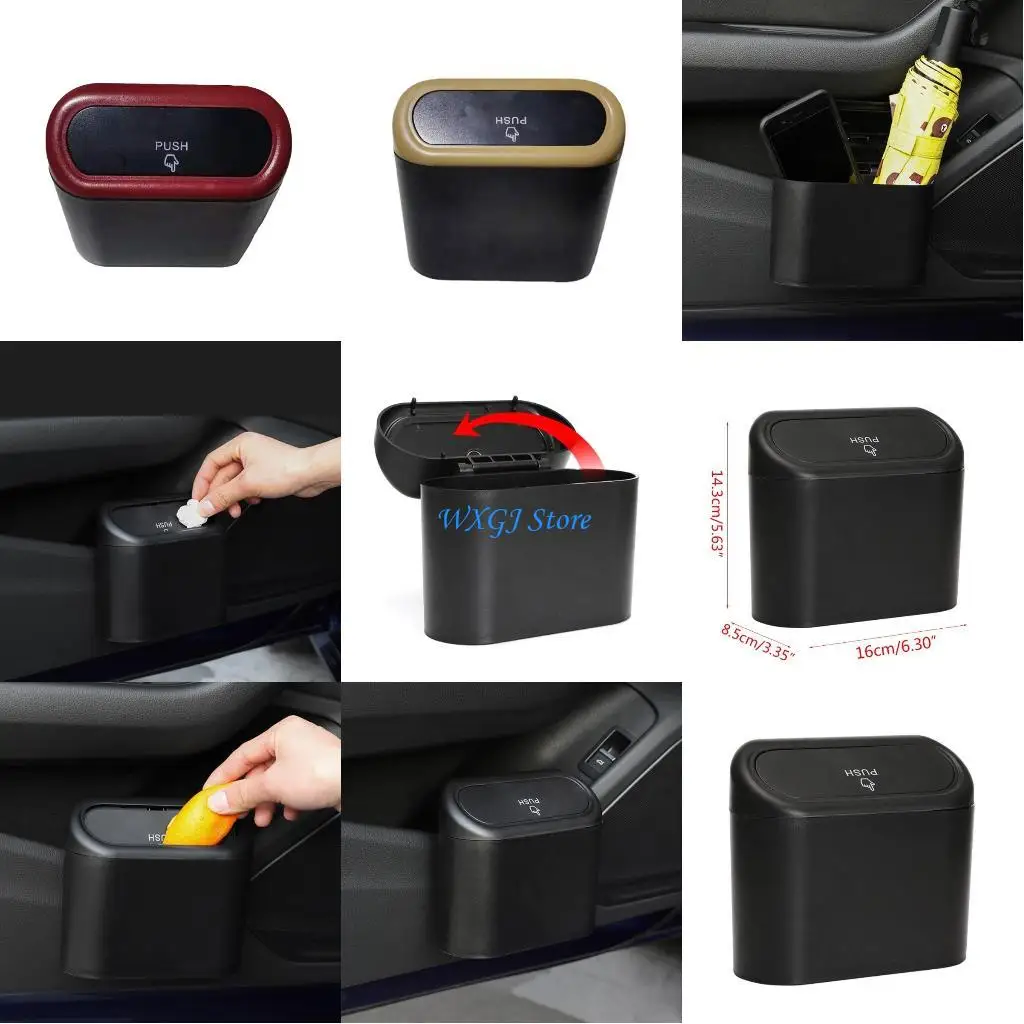 

37JE Hanging Box with Spring Lid for Storage Pens Sunglasses Masks Notebooks