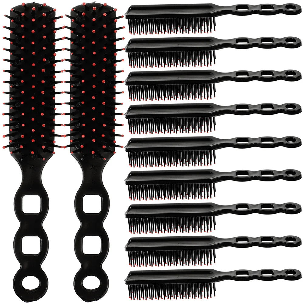 

24pcs Brush Women Head Massage Comb Detangling Combs Lightweight Travel Hair Brush Anti Static Hairbrushes Plastic Combs Long