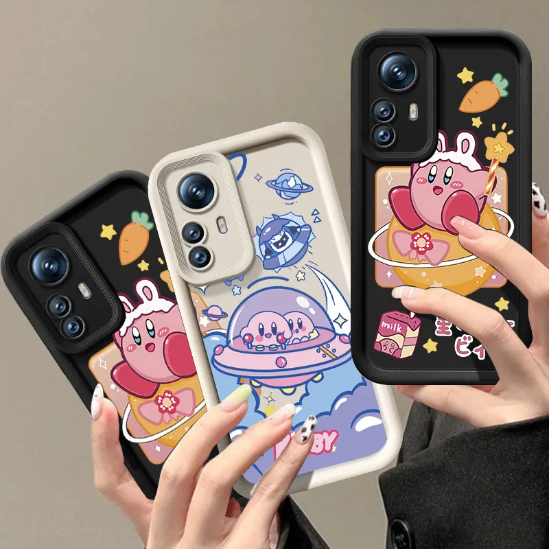 Cute S-Star K-Kirbys Phone Case For Xiaomi POCO X3 X4 NFC F3 GT M3 M4 M6 X5 Pro X6 5G C31 C65 F4 F5