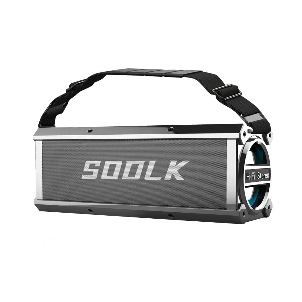 SODLK-T200 120W German Portable Bluetooth Speaker Powerful Wireless Bass Speaker TWS Bass Sound System 16000mAh Battery Boombox