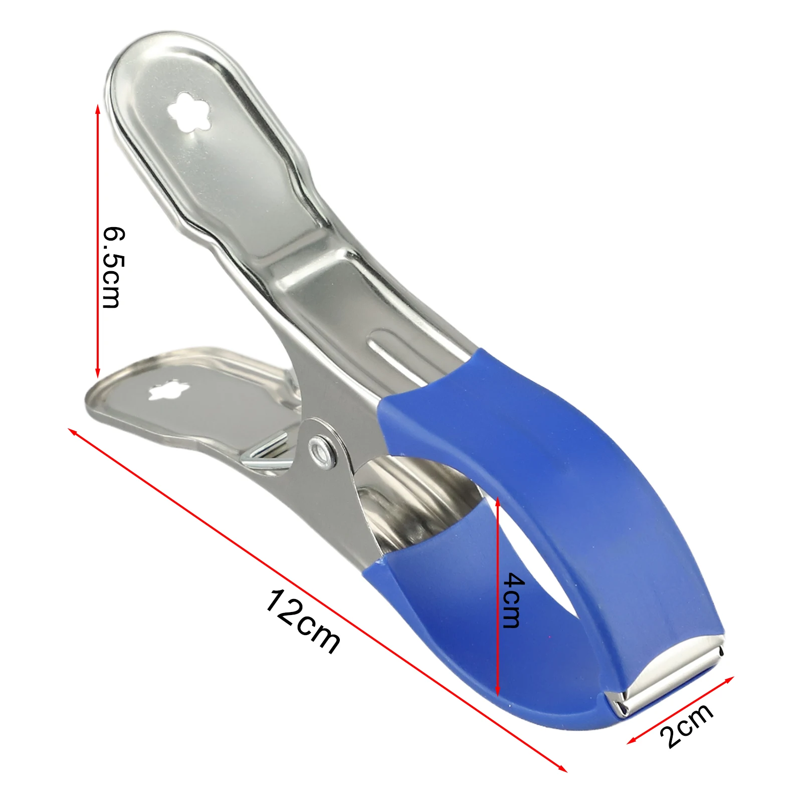 Pool Cover Clips 6/30PCS Stainless Steel Clip For Drying Clothes Sealing Snacks Windproof Scratch-Resistant Spring Clips