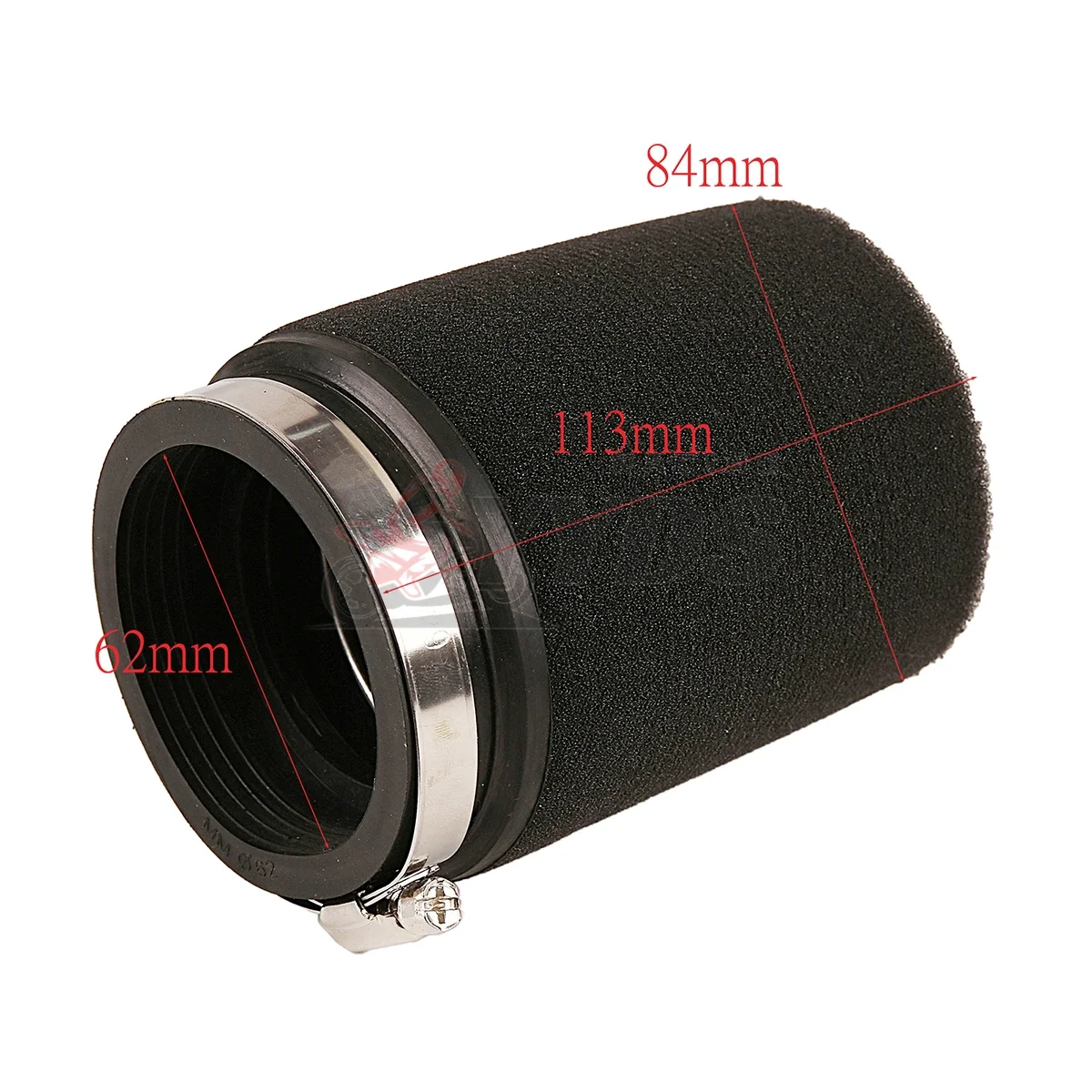 قطع غيار الدراجات النارية الأنظف 62 مللي متر فلتر الهواء جراب الأنظف صالح ل 110cc 125cc CRF50 XR50 CRF ATV الترابية دراجة الطرق غير الممهدة