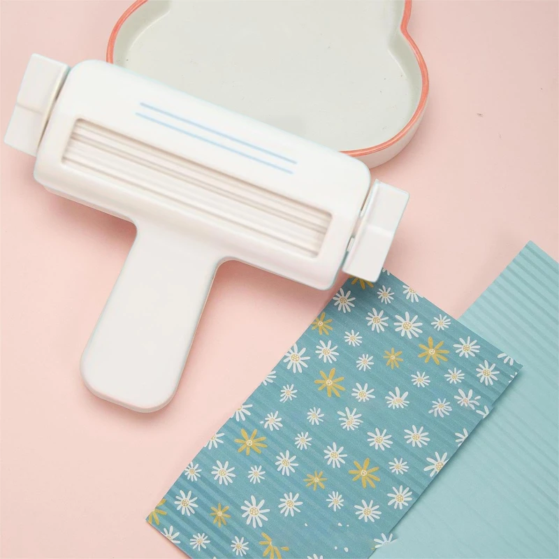 Pince à sertir à papier à rouleau de Texture, outil polyvalent pour l'artisanat d'art, outil de sertissage de papier pour carte