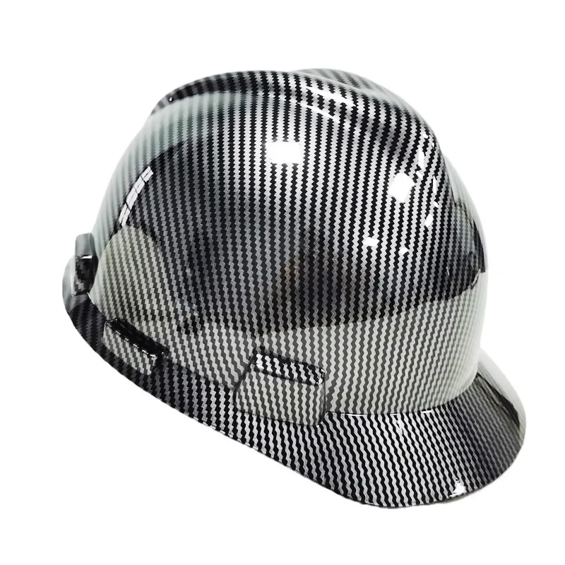 

ABS Hard Hat Carbon Fiber Pattern Construction Safety Helmet Engineer Work Cap Anti-smashing Safety Hat Work Safety