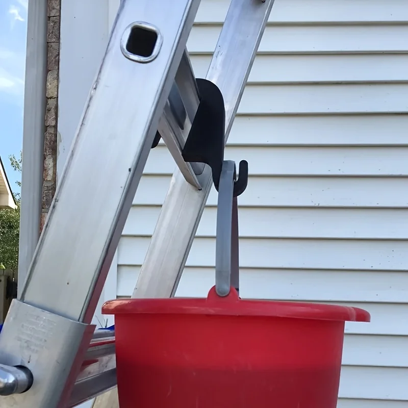 Heavy Duty Ladder Hook, Practical Hanger for Wall Cleaning & Workbench Use