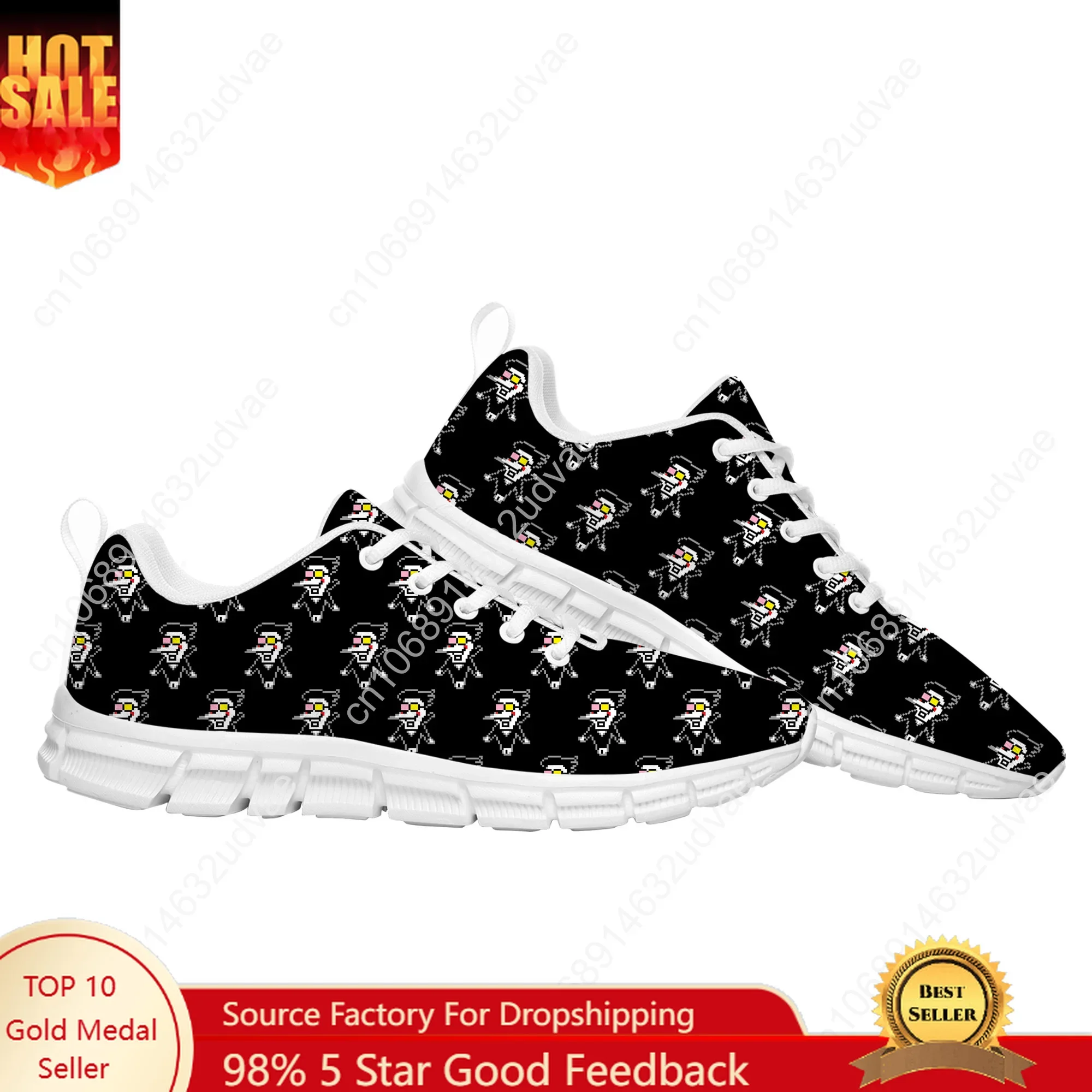 

Deltarune Spamton Undertale Mens Womens Teenager Customized Sneakers Casual Tailor-Made Shoe Couple Sports Shoes