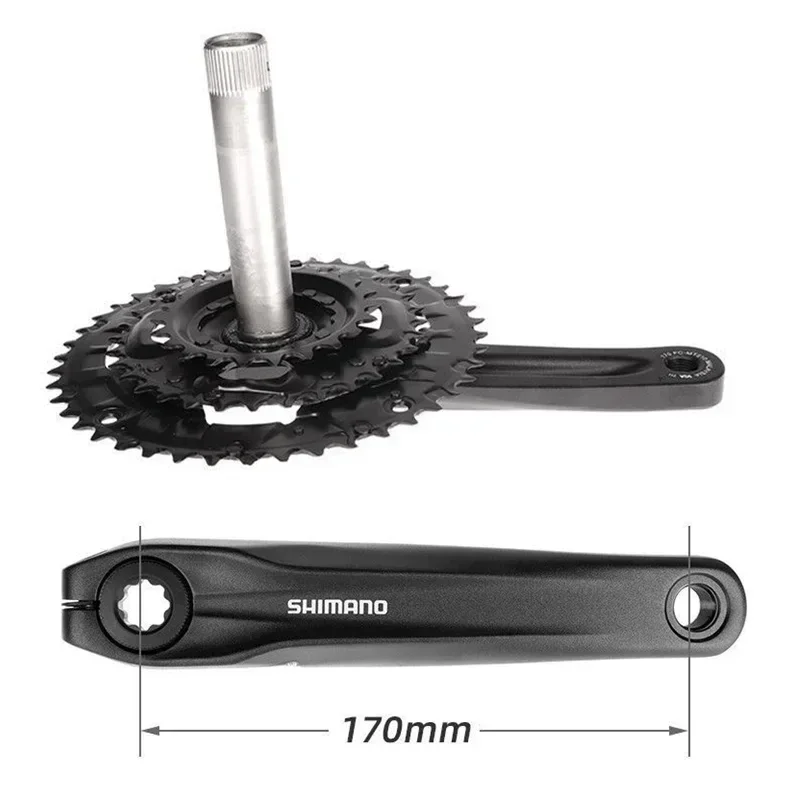 Shimano Alivio FC-MT210 44-32-22T 40-30-22T 3x9 Speed BB-MT501 Bottom Bracket Bike Bicycle Crankset Chain Wheel with chain guard