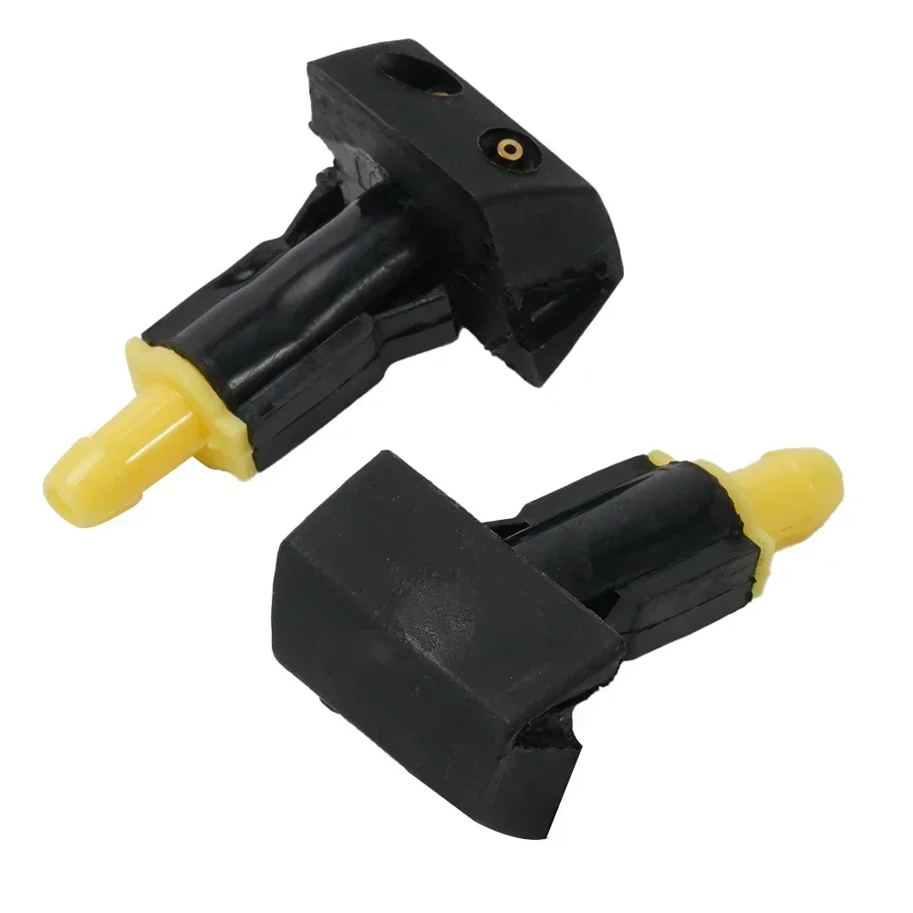 2pcs Car Windshield Washer Water Jet Spray Nozzle For Nissan TIIDA Windscreen Washer Nozzle Sprayer Auto Accessories