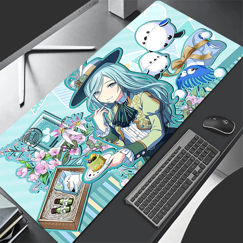 Project SEKAI Mouse pad Kawaii animation computer accessories keyboard pad game player table pad PC carpet Anime girl Mousepad