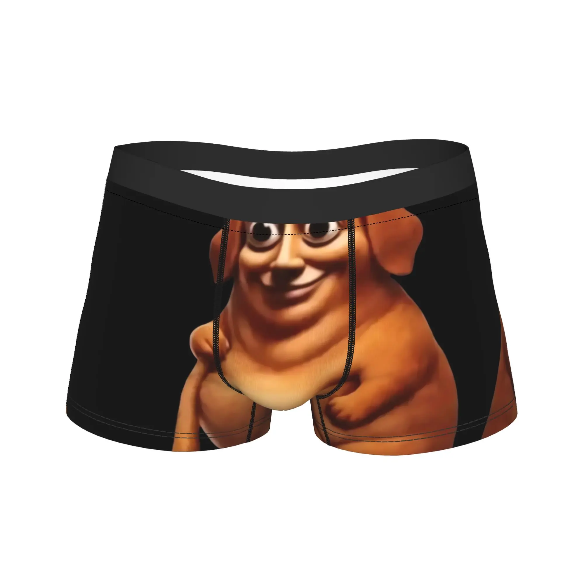67 Six Seven Lustige Italienische Brainrot Gaming Meme 3D-Boxershorts Trendige Weiche Herren-Unterhose Große Größen bis 2XL
