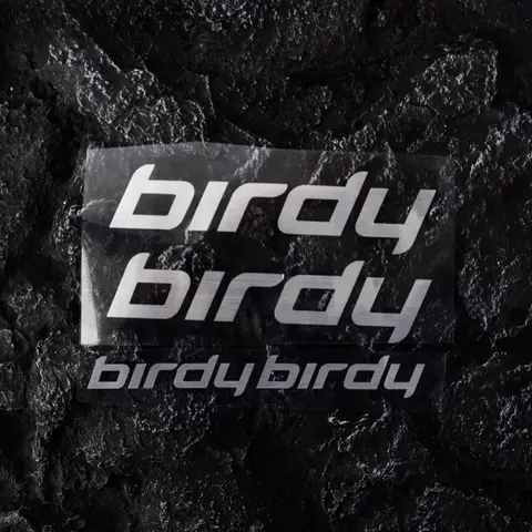 Birdy 접이식 자전거 프레임 스티커 자전거 프론트 포크 스티커 사이클링 방수 장식 필름 MTB 도로 자전거 데칼