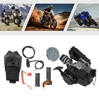 2-Stroke Pull Start Engine Mini Dirt Bikes Motor Gear Box Chain Kit 49CC For Mini Pit Bike ATV QUAD Scooter Single Cylinder