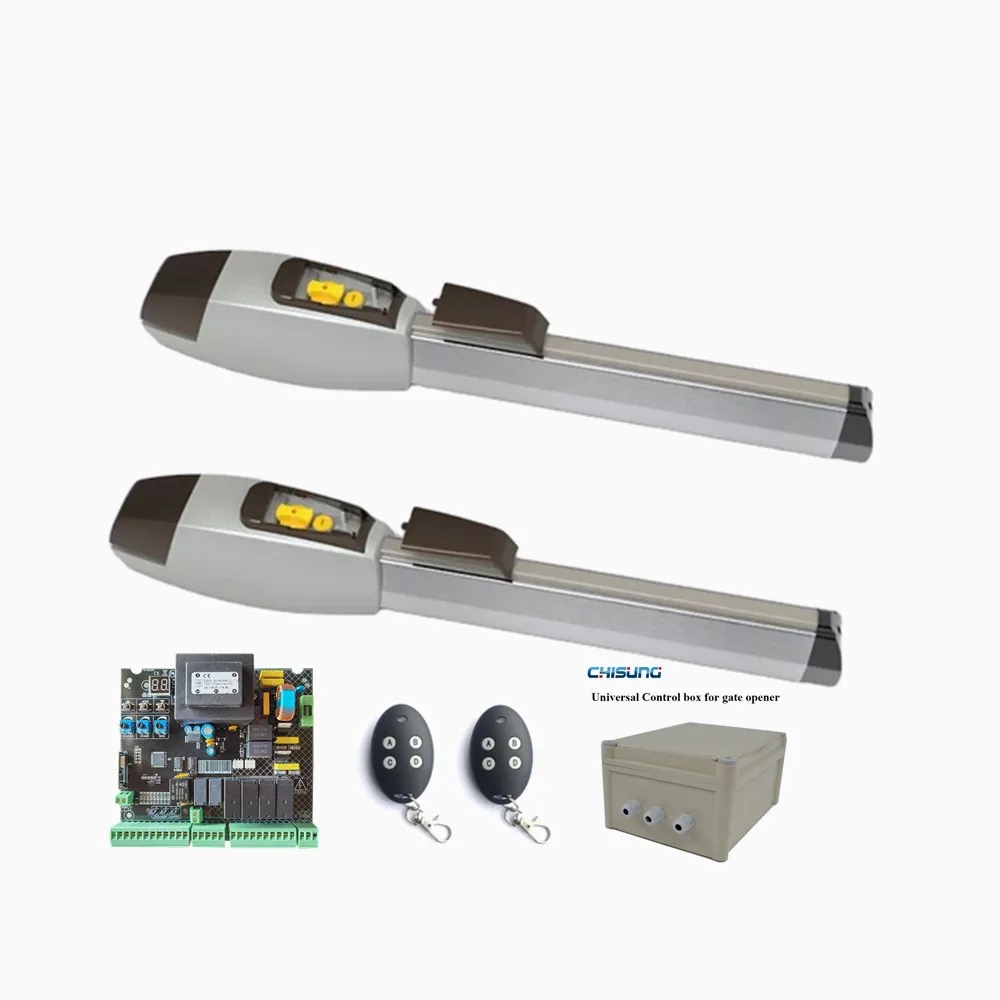 2026 Hot Sale 300kgs DC 12/24v motor remote automatic turnstile motor opener electric gate
