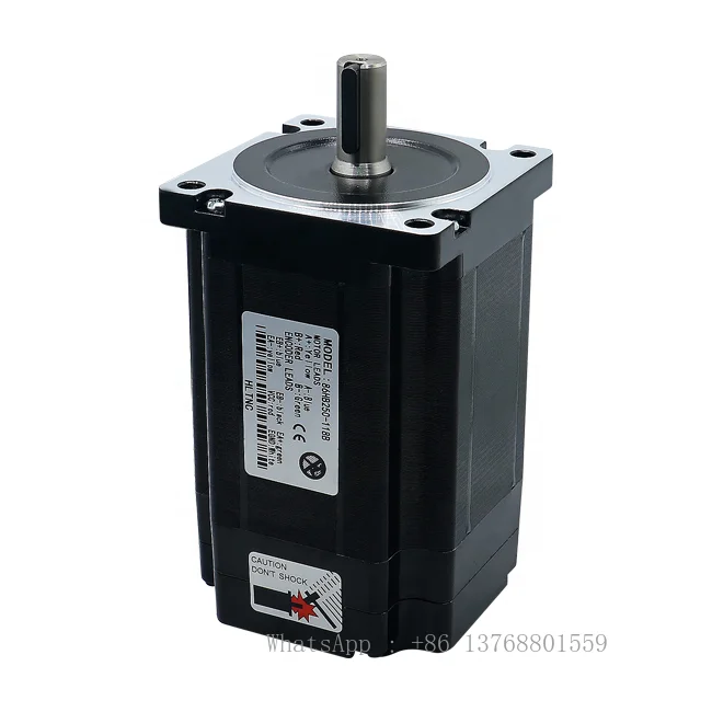 HLTNC Nema 34 118mm 86HB250 2-Phase Hybrid 86HB250-118B Nema34 8Nm Stepper Motor For Matching With 86 Driver