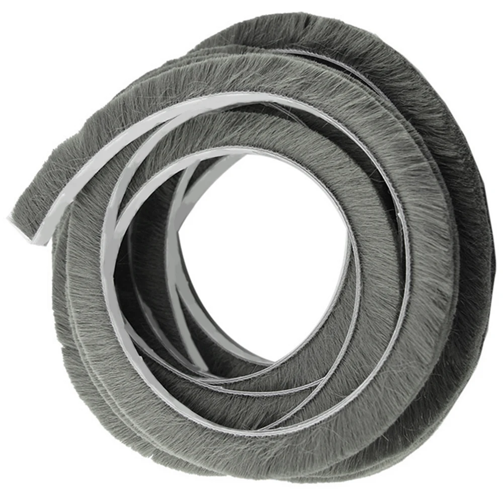 

Self Adhesive Door Window Seal Strip 9x9mm Grey Sealing Fiber Weatherproofing Insulation 10m For Doors Windows Sliding