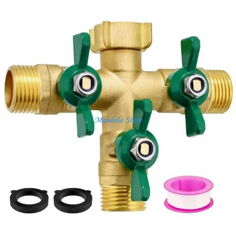 

U2JC Outdoor Watering Bronze Divider Link with Double Outlet Associations