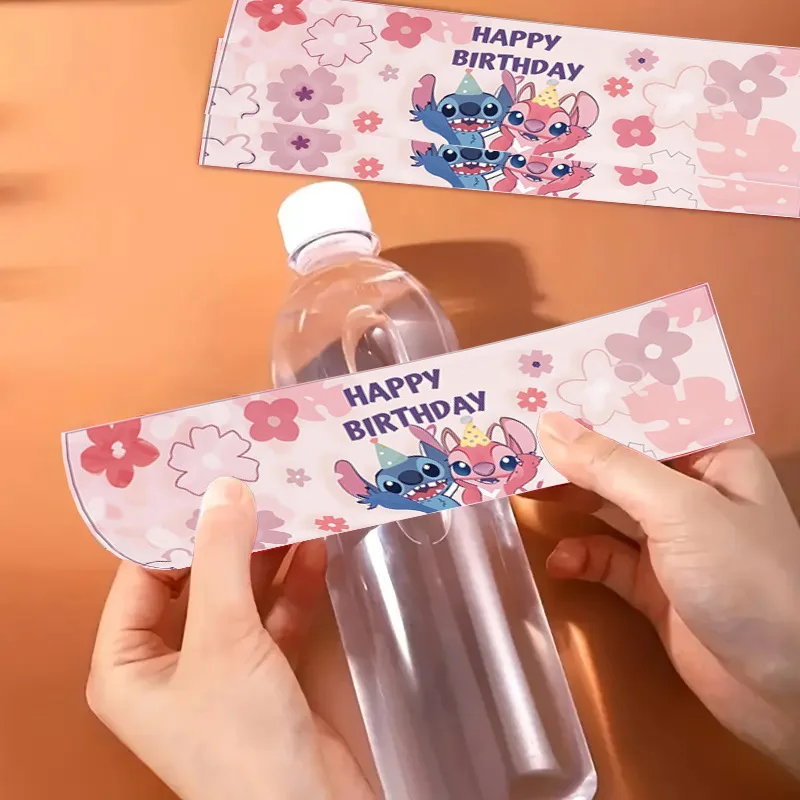 

10pcs cartoon Water bottle stickers, cartoon stickers, cartoon children's birthday party decorations, reusable Christmas Gifts