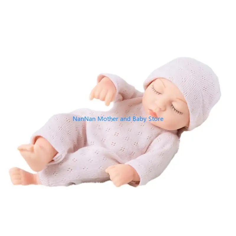 

18 -сантиметровая интерактивная жизнь, такая как Mini Reborns Coll Baby Doold