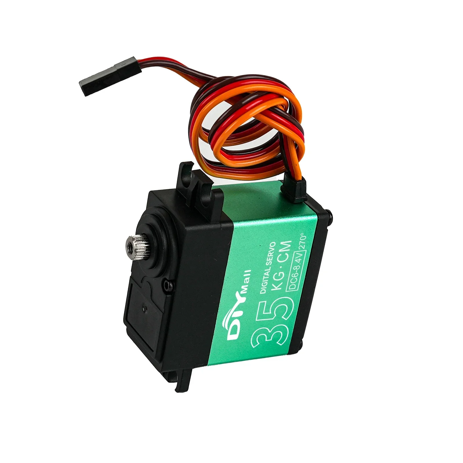 35KG Digital TD-8835MG Servo Metal Gear High Torque 180°/270°/360° Carbon Brush Motor RC Servo DIY Parts For Robot Car Aircraft