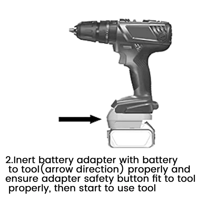 OIIRGO-Battery Adapter Power Source Connector Charge Conversion Dock 18V MT18ML to for Milwakee Lectrical Tools