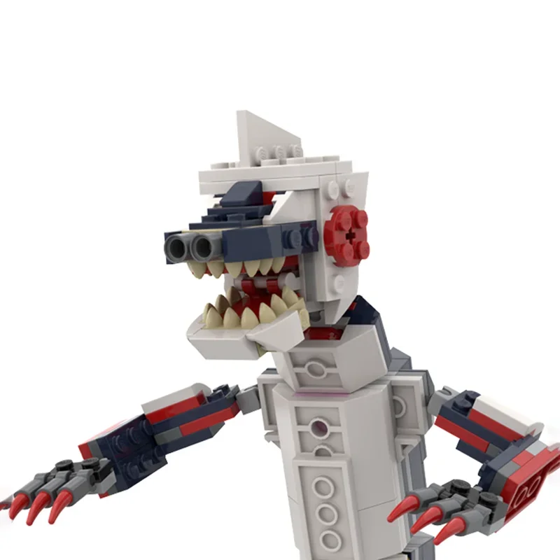 306pcs MOC Mechagodzilla Showa Deep Sea Creatures Creator Model Building Christmas Gifts Blocks Architecture Idea Toys Brick