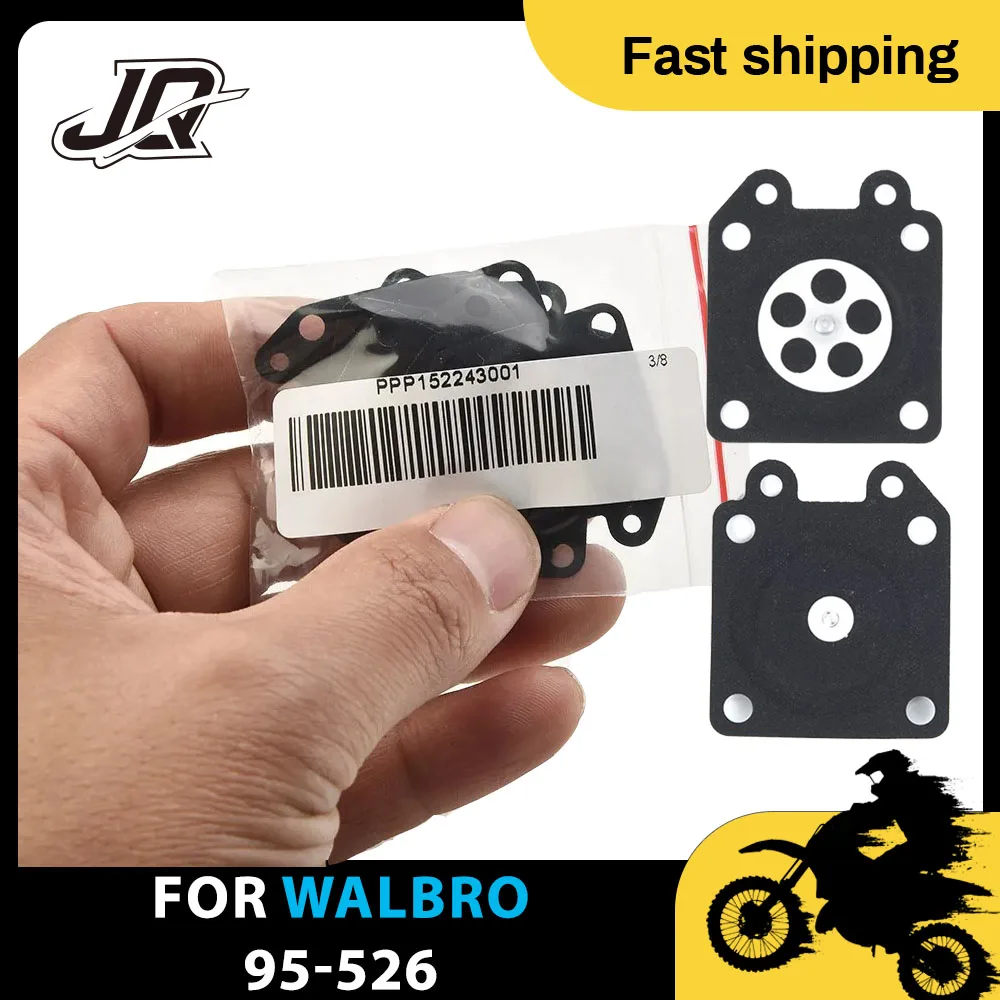 

10pcs Chainsaw Carburetor Metering Diaphragm For Walbro 95-526 95-526-9 95-526-9-8 Carburetor Repair Tool Kit
