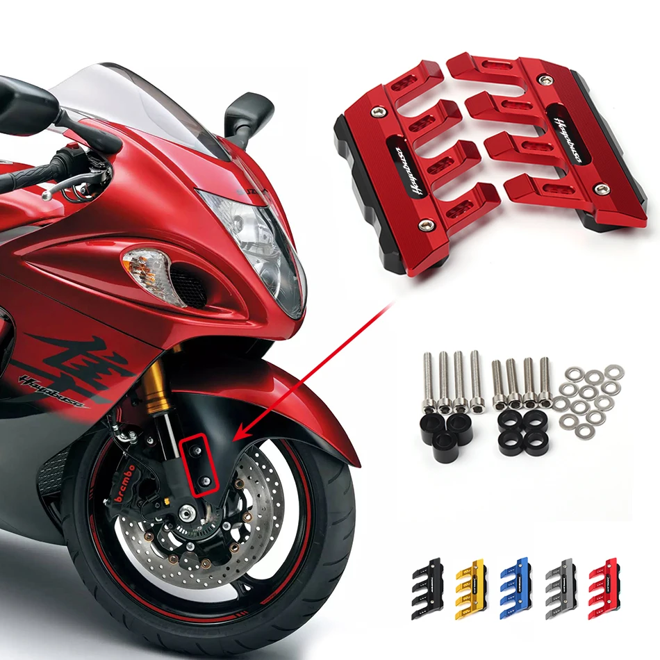 Motorcycle Front Fender Side Protection Sliders For Suzuki HAYABUSA GSX1300R GSX 1300R Universal Accessories