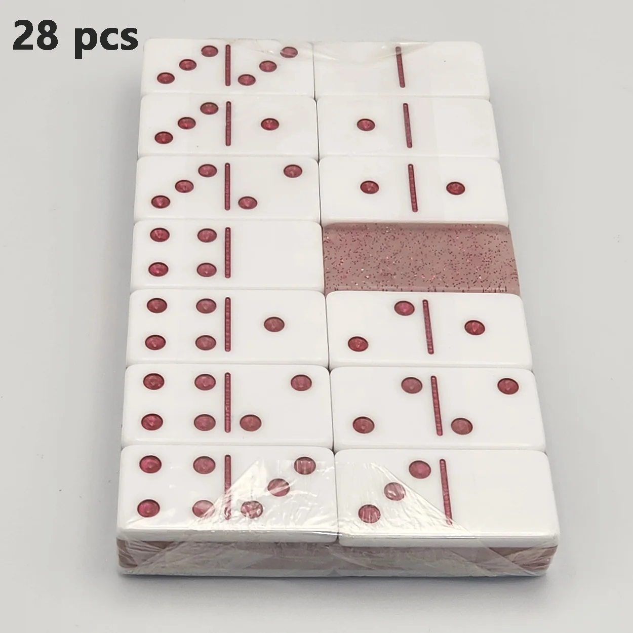 28 Piece Set of Domino, Table Games, Chess, Card Games, Toys, Entertainment, Portable, Durable, Classic Challenge Your Strategy image 5