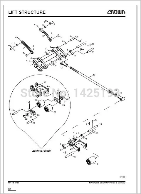 Crown Forklift Parts and Repair 2010