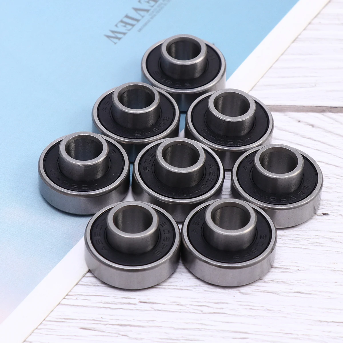 

High Performance 608 Skate Wheel Bearing Anti-Rust Bearings High Speed Low Noise for Skateboarding