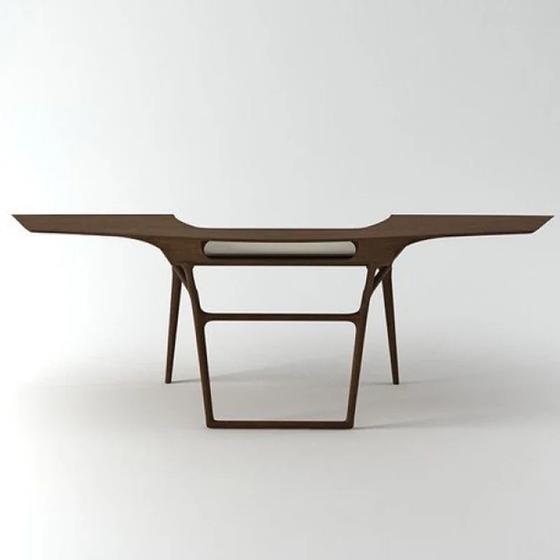 

Minimalist solid wood desk antique computer desk workbench boss desk