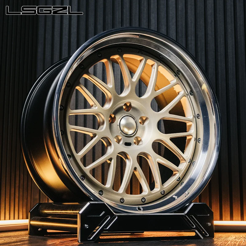 Deep Dish Sport Forged Car Chrome Polish Wheel 5x114 5x130 5x120 5x127 Wheels for 18 19 20 21 22 Inch for BMW GTR C8 Audi
